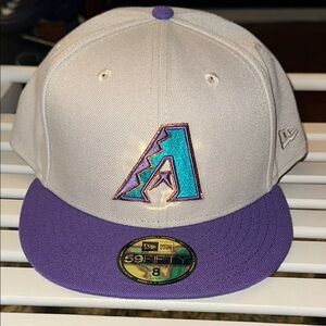 New Era 59FIFTY Arizona Cap with Teal and Purple Accents
